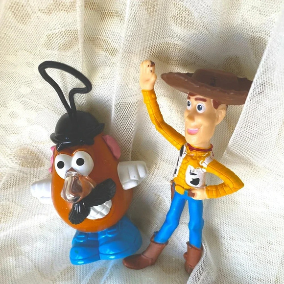 Disney Toy Story Action Figures Woody & Mr Potato Head Miniatures - Picture 5 of 6